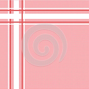 Checkered tablecloth seamless pattern.