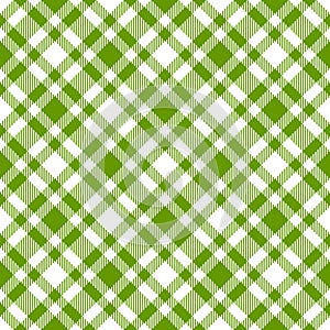 Checkered tablecloths pattern green - endlessly