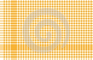 Checkered tablecloths pattern yellow