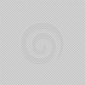 Checkered texture. Transparent grid effect background. Seamless pattern with mesh. EPS 10