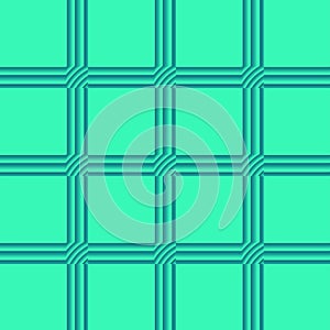 Checkered vivid green background pattern