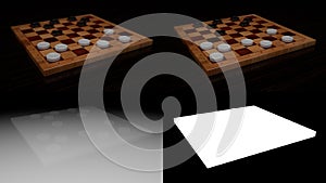 Checkers Game Board