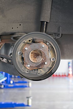 Checking car brake system