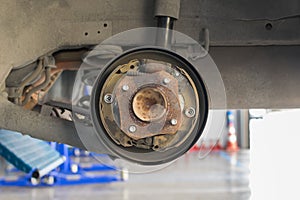 Checking car brake system