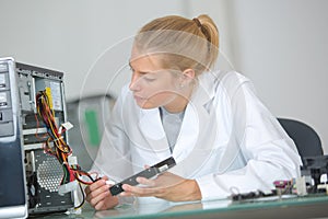 Checking the hard drive