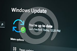 Checking windows update