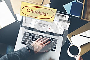 Checklist Appointment Schedule Event Concept