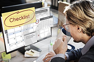 Checklist Appointment Schedule Event Concept