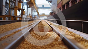 A checklist being followed step by step during the inspection process to ensure every aspect of the grain cargo is