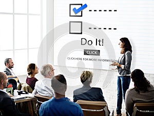 Checklist Choices To Do Audit Evaluation Concept