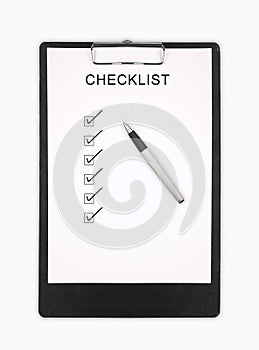 Checklist