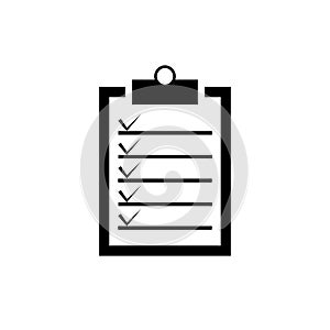 Checklist icon - vector illustration
