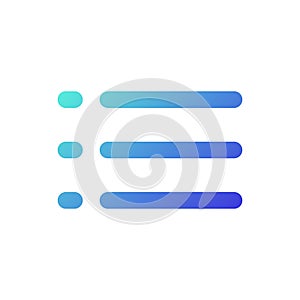 Checklist pixel perfect gradient linear ui icon