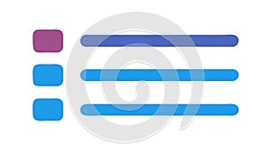 Checklist To Do List Menu Vector Icon, vector design Generative AI
