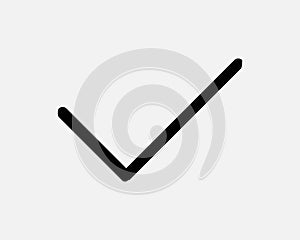 Checkmark Icon Correct Right Tick Verify Verified Vote Yes Checklist Okay Confirm OK Sign Symbol