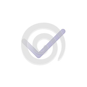 Checkmark pixel perfect flat gradient two-color ui icon