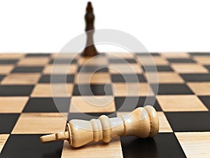 Checkmate in chess photo