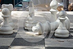 checkmate chess pieces