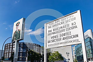 Checkpoint Charlie Sign