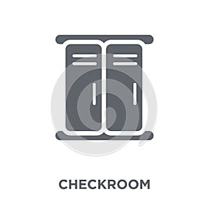 Checkroom icon from Hotel collection. photo