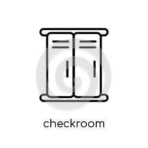 Checkroom icon from Hotel collection. photo