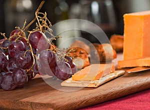 Cheddar cheese appetizer