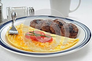 Cheddar Cheese Omelet