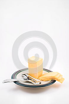 Cheddar Cheese and Slicer photo