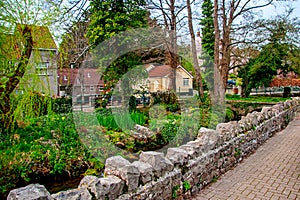 Cheddar village, Somerset, UK