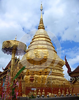Chedi in Doi Sutep Temple