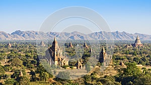 Chedi Field in Bagan