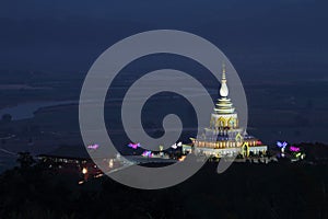Chedi Kaew Pagoda, Wat Thaton