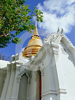 Chedi of Royal cemetry at Wat Ratchabopit