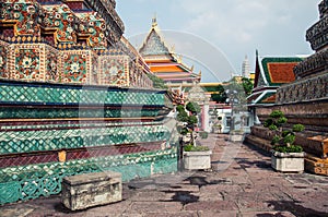 Chedi at Wat Pho, Bangkok Thailand