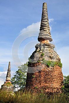 Chedi in Wat Phra Sri Sanphet