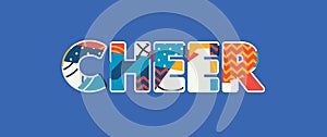 Cheer Concept Word Art Illustration