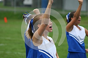 Cheer Leader Cheering