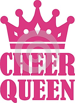 Cheer Queen with crown