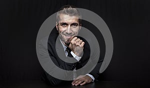 Cheerful businessman