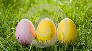 Cheerful Easter eggstravaganza igniting the spirit of celebration and merriment