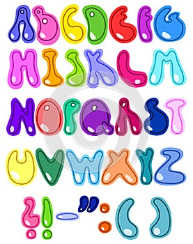 Cheerful letters