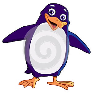 Cheerful penguin