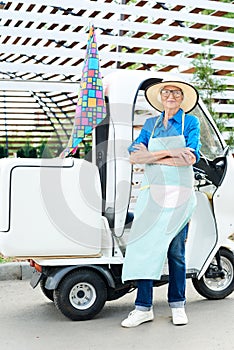 Cheerful Senior Gardener