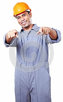 Cheerful Worker