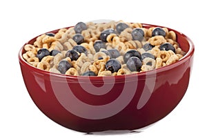 Cheerios with blueberry