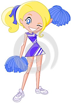 Cheerleader photo