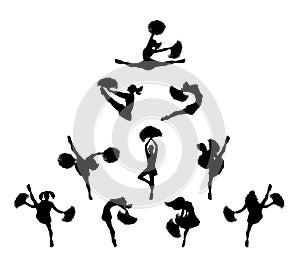 Cheerleader Pyramid 1