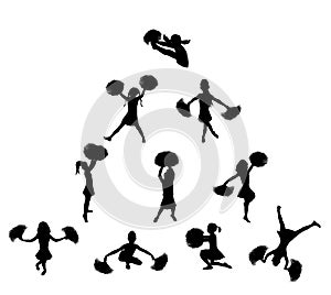 Cheerleader Pyramid 2