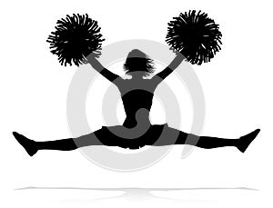 Cheerleader Silhouette