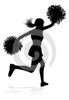 Cheerleader Silhouette